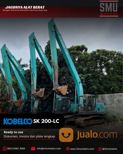 Excavator Becko Beco Longarm Kobelco SK210LC-10 2017