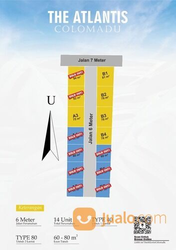 perumahan cantik di gedongan colomadu