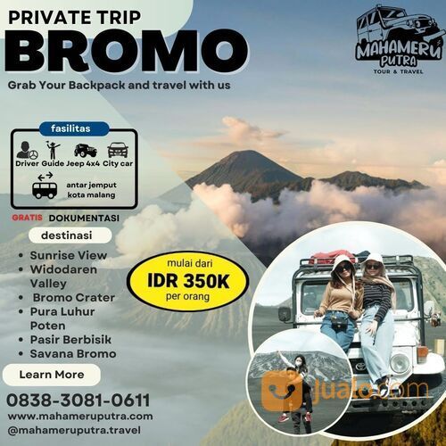Private Trip Bromo 1 Hari - Tour Bromo private 1 Hari