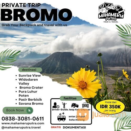 Private Trip Bromo 1 Hari - Tour Bromo private 1 Hari