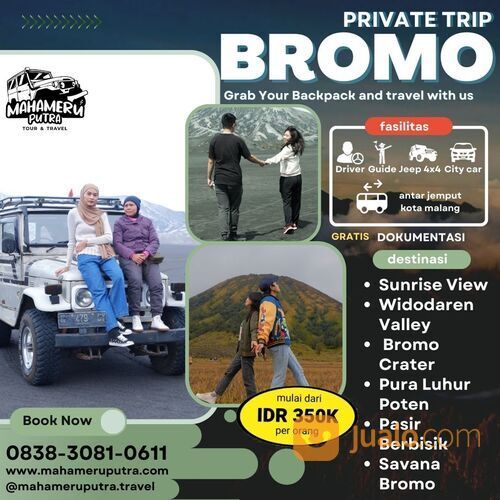 Private Trip Bromo 1 Hari - Tour Bromo private 1 Hari