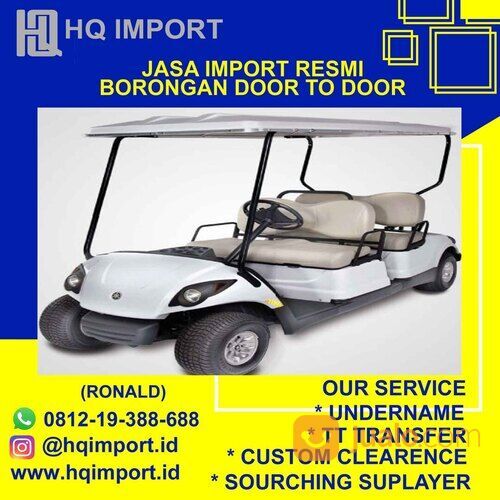 jasa import mobil golf | hq import | 081219388688