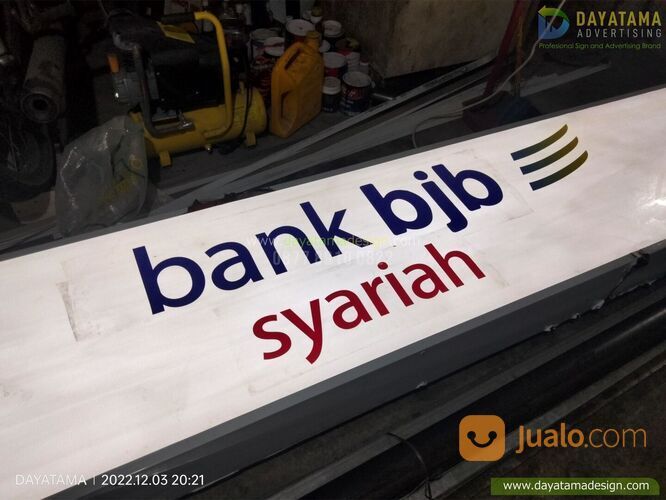Signage Neon Box Bank BJB Syariah