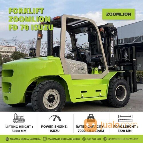 Forklift Diesel Zoomlion 7 ton Engine Isuzu