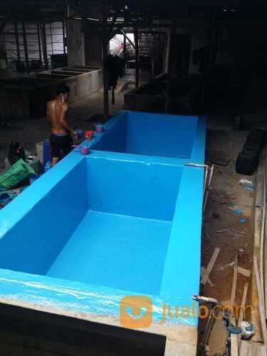 Pelapisan Fiberglass Lining FRP, Perbaikan Talang Air Bocor