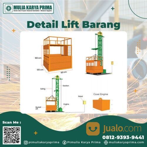 LIFT BARANG MAKASSAR/LIFT PROYEK MAKASSAR/ALIMAK MAKASSAR KAPASITAS 1-4 TON SINGLE/DOUBLE CABIN