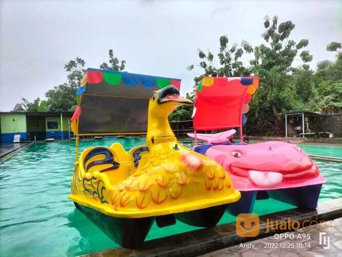 produsen mainan odong2 bebek fiber sepeda air gowes fullset