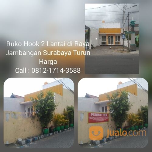 Ruko Murah Surabaya Hook 2 Lantai di Jambangan Turun Harga