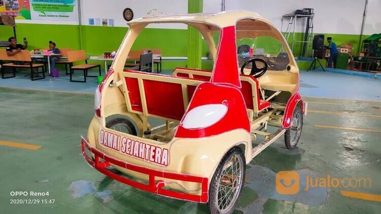 becak cinta pakai mesin motor harga termurah