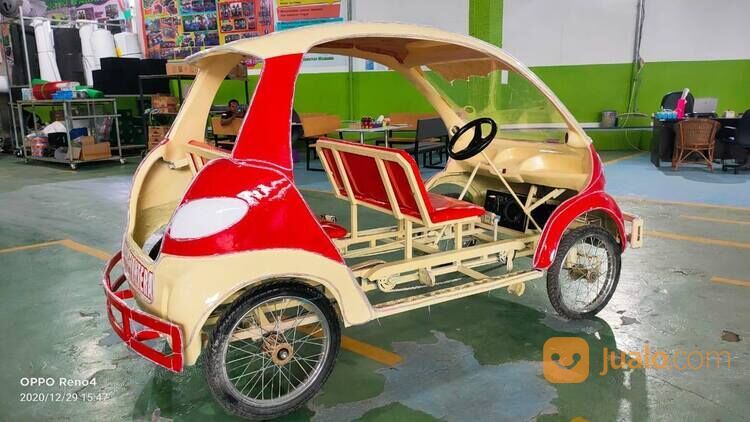 becak cinta pakai mesin motor harga termurah