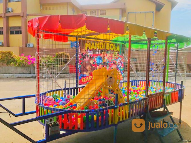 Mnadi bola jari jari permainan anak dilengkpasi 1000 bola