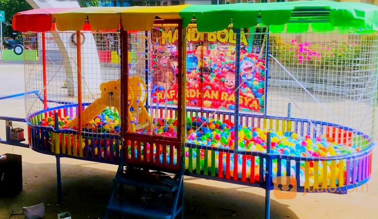 Mnadi bola jari jari permainan anak dilengkpasi 1000 bola