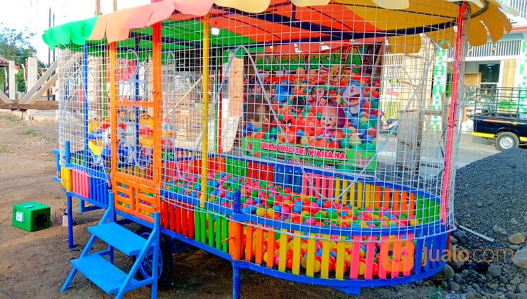 Mnadi bola jari jari permainan anak dilengkpasi 1000 bola