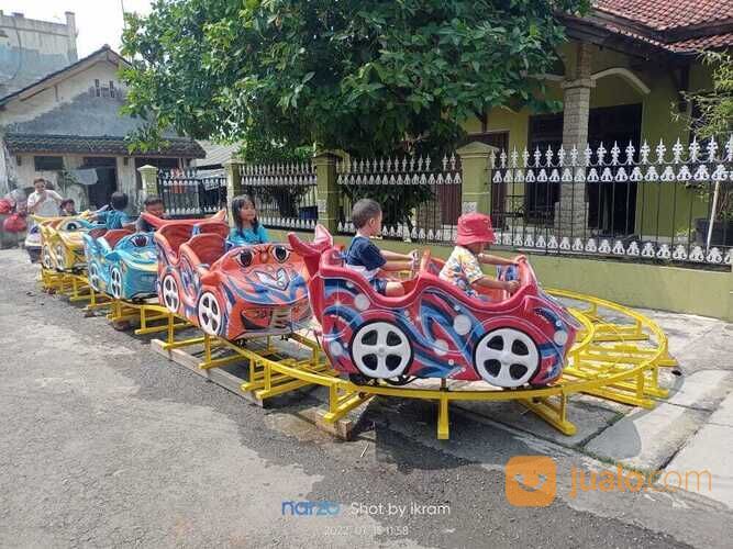 promo mini coaster odong-odong kereta rel kereta mini fullset