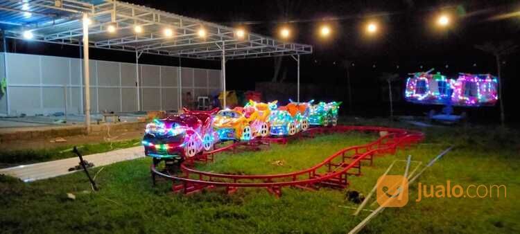 promo mini coaster odong-odong kereta rel kereta mini fullset