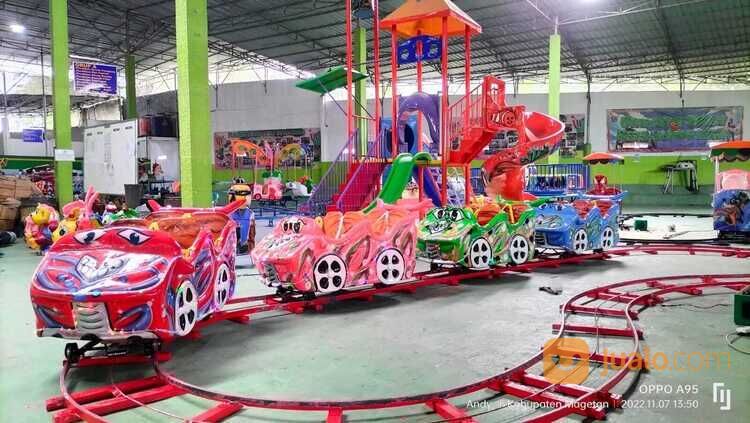 promo mini coaster odong-odong kereta rel kereta mini fullset
