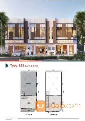 Ruko i-block @ circle H di Jababeka Industrial Estate Cikarang