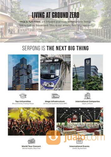 Apartemen Collins Boulevard Terbaik Murah Lokasi Keren Gading Serpong