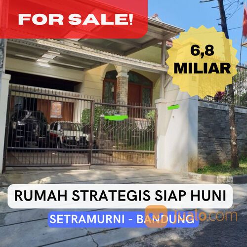 RUMAH SETRAMURNI BANDUNG SANGAT TERAWAT DEKAT KAMPUS MARANATHA BANDUNG