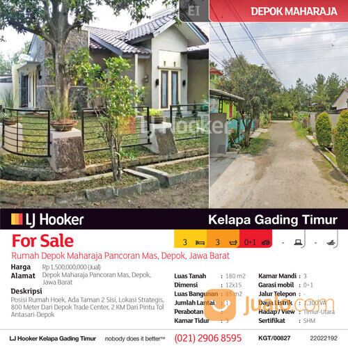 Rumah Depok Maharaja Pancoran Mas, Depok, Jawa Barat