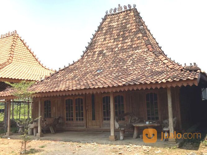 Miliki Rumah Joglo Jawa Tumpang Sari dari Bahan Kayu Jati Tua Berkualitas