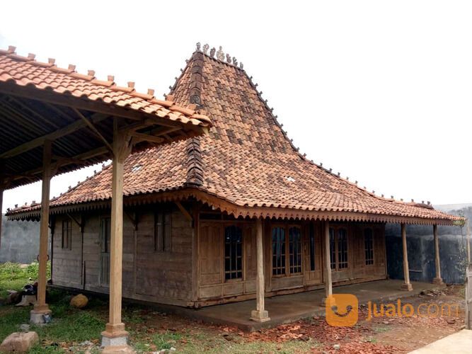 Miliki Rumah Joglo Jawa Tumpang Sari dari Bahan Kayu Jati Tua Berkualitas