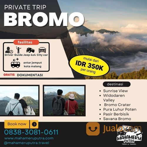 Harga Paket Wisata Bromo Murah 2023 Fasilitas Terlengkap