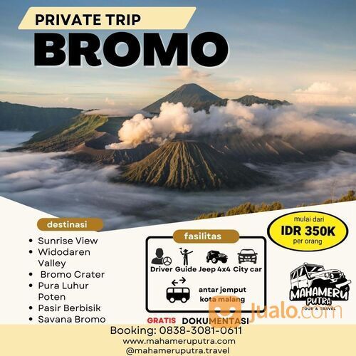 Harga Paket Wisata Bromo Murah 2023 Fasilitas Terlengkap