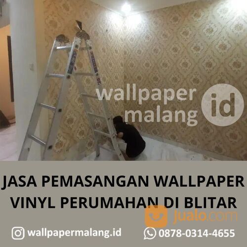 JASA PEMASANGAN WALLPAPER VINYL PERUMAHAN DI BLITAR