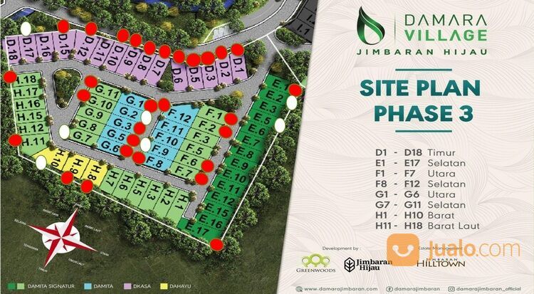 DAMITA SIGNATURE Start from 2,630 Milyar Damara Village Jimbaran Hijau, Bali