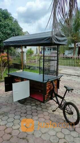 Gerobak kayu jati belanda