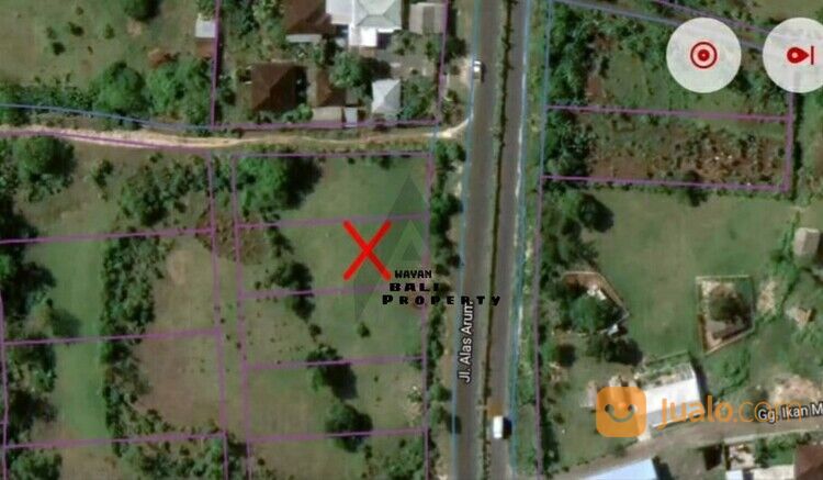 Tanah Pinggir Jalan Alas Arum By Pass Pandawa Jimbaran