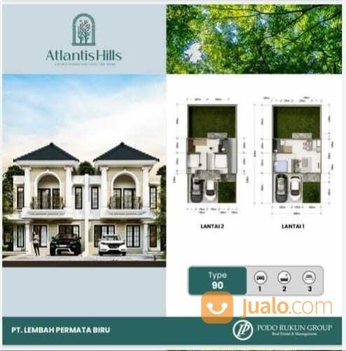 Perumahan ATLANTIS HILL premium dan Super Strategis di Dau Malang