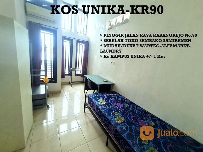 KO0878 3244 1541 UNIKA-Khusus Mahasiswa UNIKA/Cowok 1 Km ke Kampus UNIKA sebelah Tk.Samiremen