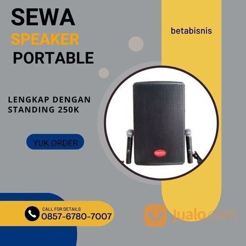 SEWA SPEAKER PEKANBARU UTNUK ACARA PAMERAN KANTOR