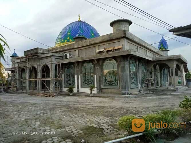 Kaca Masjid Jenis Inlay