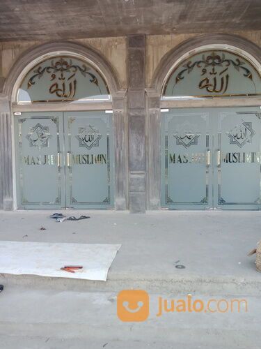 Kaca Masjid Jenis Inlay