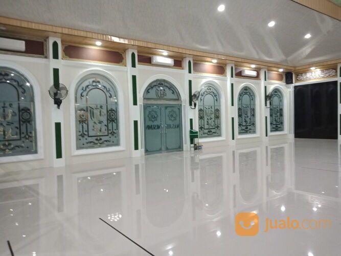 Kaca Masjid Jenis Inlay