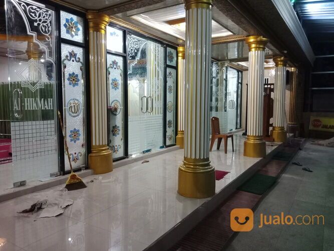 Kaca Masjid Jenis Inlay