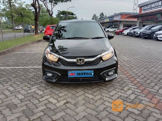 Honda Brio E AT 2020 Hitam Full Orisinil Istimewa
