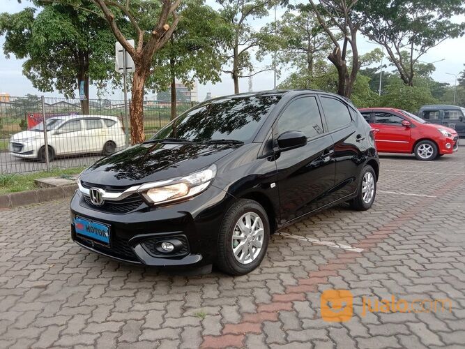 Honda Brio E AT 2020 Hitam Full Orisinil Istimewa