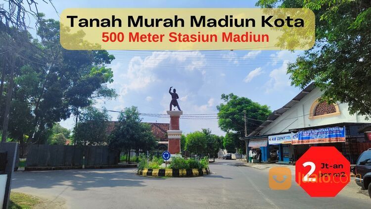 Kavling Madiun Kota, 2Jt/m2, 3 Menit Suncity Mall Madiun, Cocok Untuk Hunian