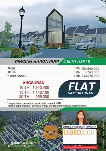 Puri delta asri 9. Hanya 15menit dr BSB Semarang. Cuma bayar 12juta Sampai serah terima kunci