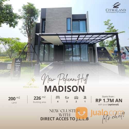 Rumah Citraland Pelican Hill Cluster Baru Surabaya Termurah Bisa KPR