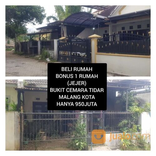 Rumah Bukit Cemara Tidar Malang Kota 950 Juta