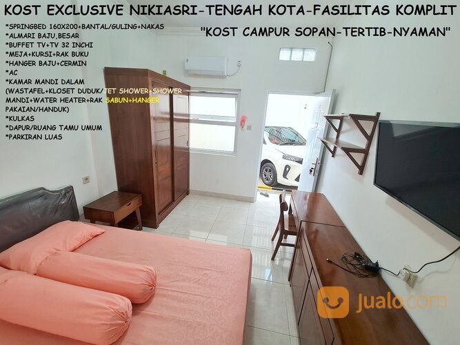 Kost EXCLUSIVE Tengah/Pusat Kota dekat dengan RS Kariadi-Tugu Muda-DP Mall Semarang