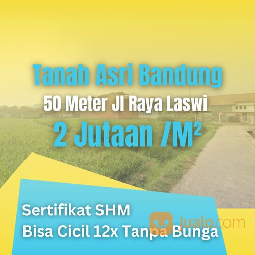 Tanah Asri Ciparay Bandung, Dekat Indomaret Cikawung;Sertifikat SHM