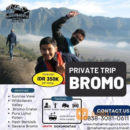 Privat Trip Murah & Fasilitas Lengkap - Privat Trip Bromo