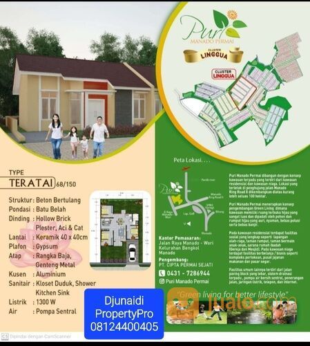 Puri manado permai cluster linggua type teratai