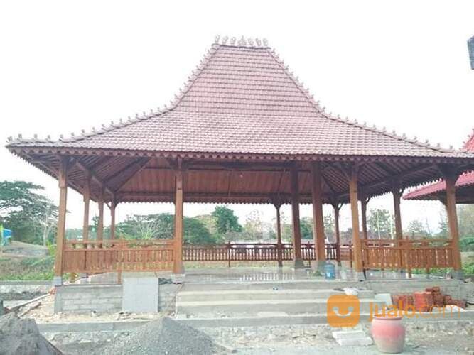 Pendopo Joglo Kayu Jati Ukir Tumpangsari